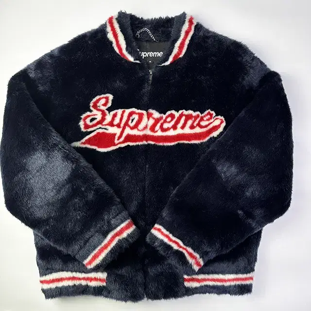 SUPREME 20SS Faux Fur Varsity 슈프림 바시티 자켓